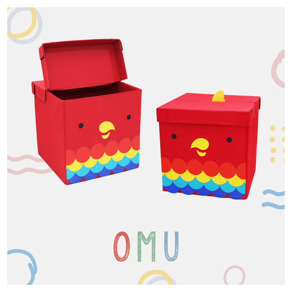 KUBO KIDS Kotak Penyimpanan / Storage Box Karakter 35x35x35 cm