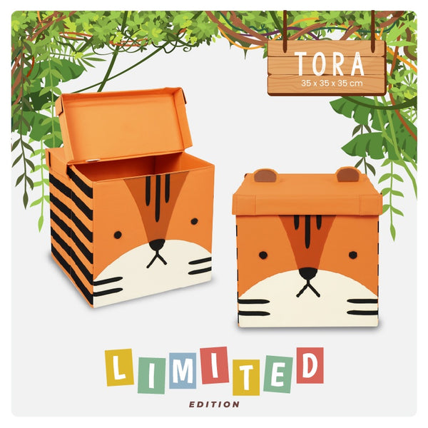 KUBO KIDS Kotak Penyimpanan / Storage Box Karakter 35x35x35 cm