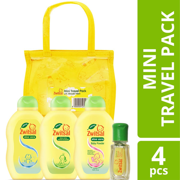 Zwitsal Mini Travel Pack with Minyak Telon