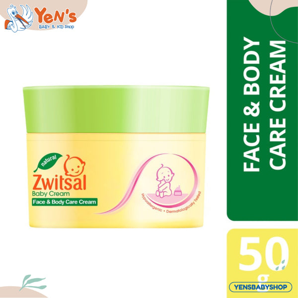 Zwitsal Baby Face & Body Care Cream 50Gr - Krim Bayi