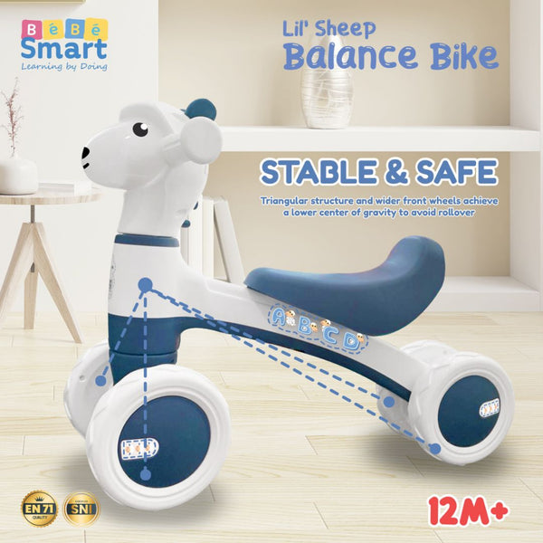 Bebe Smart Lil‚Äô Sheep Balance Bike / Sepeda Anak