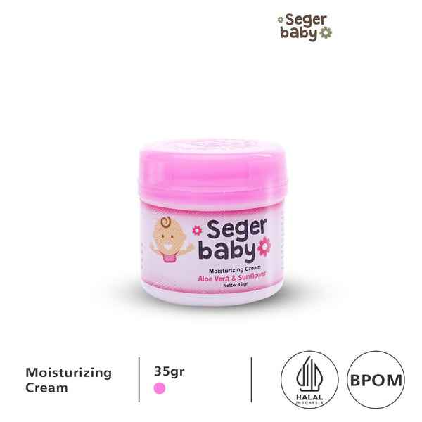 Seger Baby Moisturizing Cream Bayi Halal BPOM 35gr Ekstrak Alami Baby Lotion