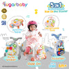 SUGARBABY 5in1 Activity Walker, Ride-On and Scooter/Push walker