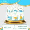 MAKUKU Comfort Fit NB S M L XL XXL SAP Diapers | Popok Bayi Anti Gumpal Extra Dry