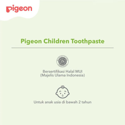 PIGEON Toothpaste - Pasta Gigi Bayi Anak - Odol Bayi Anak Halal thumbnail 6