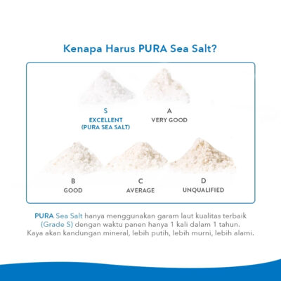 PURA - The Purest Sea Salt 60gr / 300gr Garam Organik - Garam Natural - Garam Laut Murni thumbnail 4