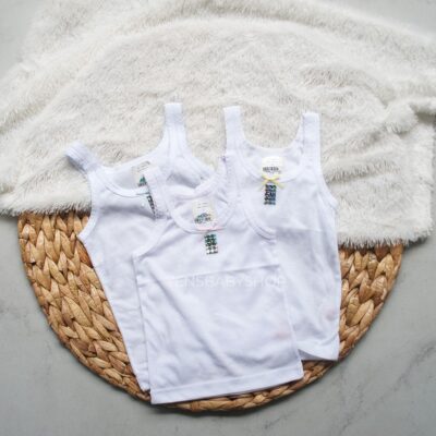 NOVA Singlet Anak Putih - Kaos Dalam Anak Perempuan