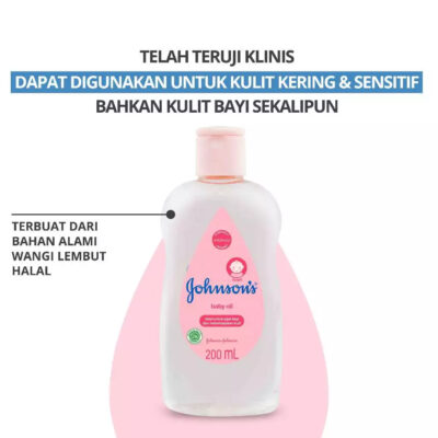 JOHNSON'S Baby Oil 50ml / 125ml / 200ml thumbnail 6