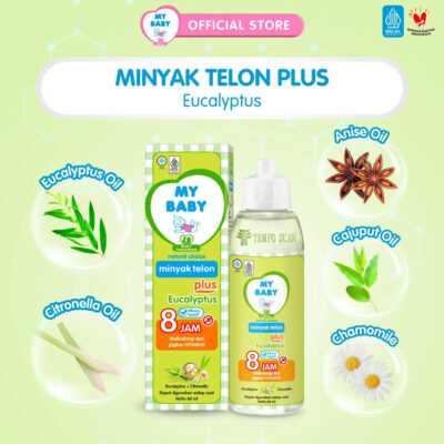 MY BABY Minyak Telon Plus - Minyak telon Bayi Anti Nyamuk 8 Jam thumbnail 3