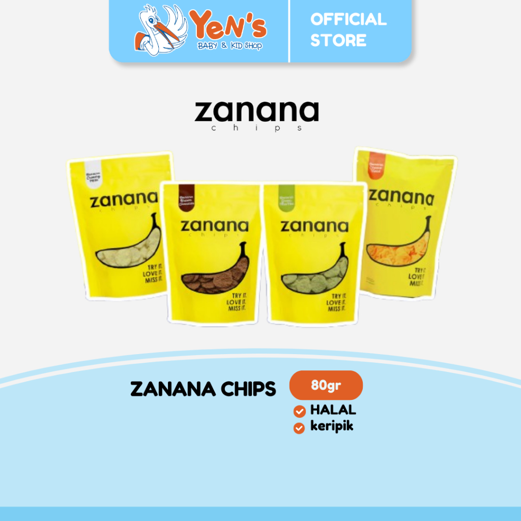 ZANANA Chips - Keripik Pisang Bumbu Tebal dan Renyah