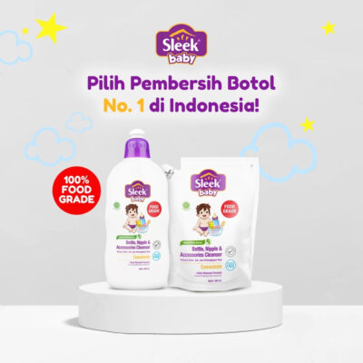 Sleek Baby Bottle Nipple & Accessories Cleanser Refill 450 ml thumbnail 4