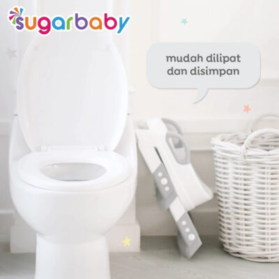SUGAR BABY Potty Training Seat&Ladder | Toilet Training Anak thumbnail 8