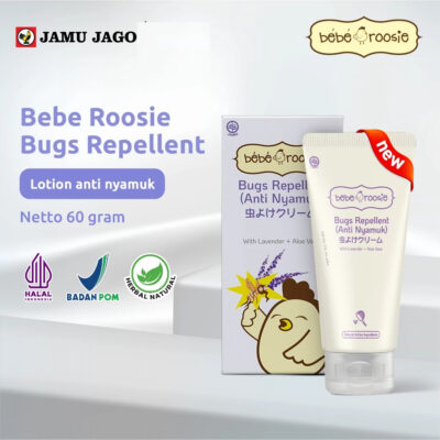 Bebe Roosie Bugs Repellent Cream Anti Nyamuk Aroma Lavender 60gr thumbnail 2