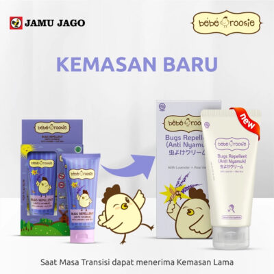 Bebe Roosie Bugs Repellent Cream Anti Nyamuk Aroma Lavender 60gr thumbnail 3