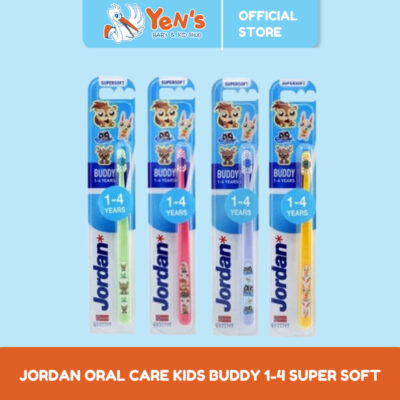 JORDAN Kids Buddy 1-4 Years Super Soft - Sikat Gigi Anak Usia 1-4 Tahun (1 Pcs) thumbnail 1