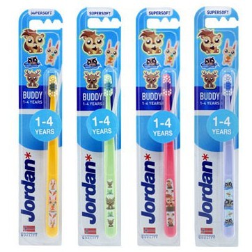 JORDAN Kids Buddy 1-4 Years Super Soft - Sikat Gigi Anak Usia 1-4 Tahun (1 Pcs) thumbnail 3