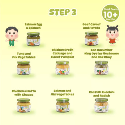Yummy Bites Meal Step 1 / 2 / 3- Makanan Bayi MPASI 145 GR thumbnail 3