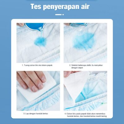 Popok Celana Renang Anak Bayi Batita Balita Tahan Air Sekali Pakai Baby Swim Diapers thumbnail 2