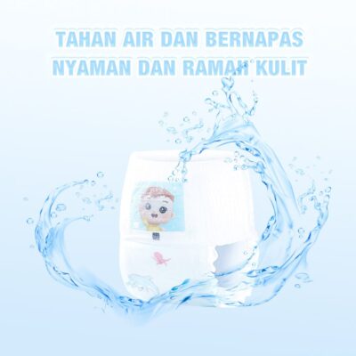 Popok Celana Renang Anak Bayi Batita Balita Tahan Air Sekali Pakai Baby Swim Diapers thumbnail 6