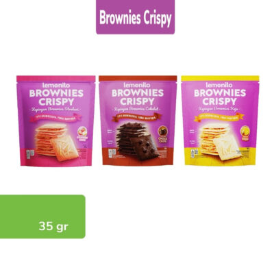 LEMONILO Brownies Crispy 35g - Brownis Kering Halal thumbnail 2