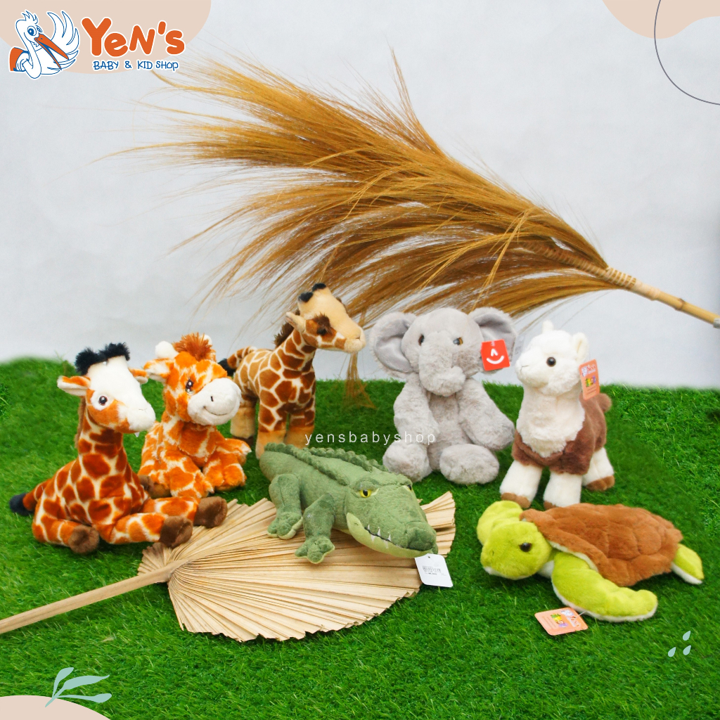 Boneka Animal Gemoy Size Medium Boneka Binatang Lucu Stuffed Toy Mainan Anak Bahan Halus Lembut