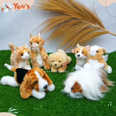 Boneka Animal Gemoy Size Medium Boneka Binatang Lucu Stuffed Toy Mainan Anak Bahan Halus Lembut thumbnail 3