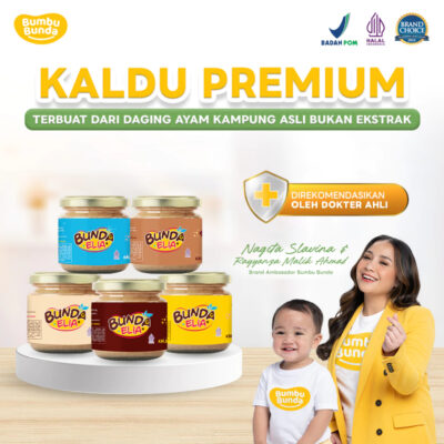 Bumbu Bunda Elia Kaldu MPASI 50gr Non MSG - Bumbu MPASI | Kaldu Asli