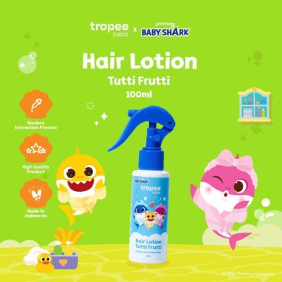 Tropee Bebe x Pinkfong - Lotion Rambut Hair Lotion 100ml - Perawatan Rambut Bayi dan Anak thumbnail 4