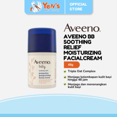 Aveeno Baby Soothing Relief Moisturizing Facial Cream 48g - Lotion Bayi/Cream Wajah Bayi