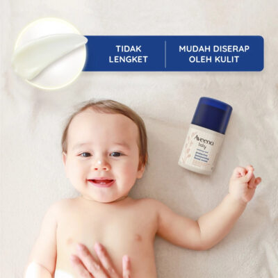 Aveeno Baby Soothing Relief Moisturizing Facial Cream 48g - Lotion Bayi/Cream Wajah Bayi thumbnail 4