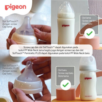 PIGEON SOFTOUCH PLUS NIPPLE 3PCS BLISTER S / M thumbnail 6