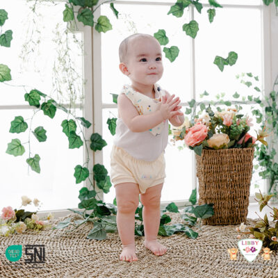LIBBY Singlet Kaos Kutang Bayi & Anak Polos Putih / kaos dalam anak (1 pcs) SML thumbnail 6