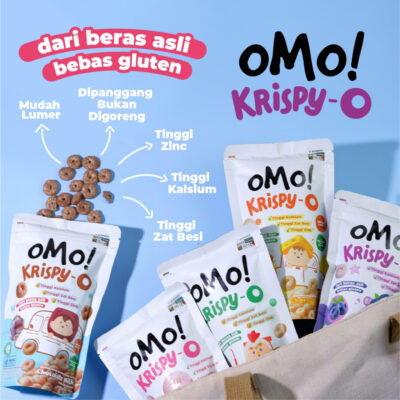 OMO! Krispy O15g Chicken Corn / Apple strawberry / Blueberry / Chocolate Milk thumbnail 3