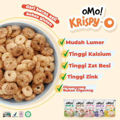 OMO! Krispy O15g Chicken Corn / Apple strawberry / Blueberry / Chocolate Milk thumbnail 5