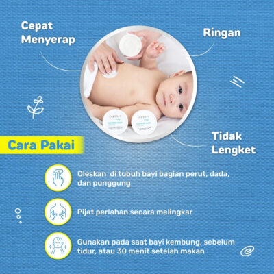 Certive Calming Baby Cream 50gr - Krim Penghangat dan Pereda Kolik pada Bayi dan Anak- Skincare bayi thumbnail 5