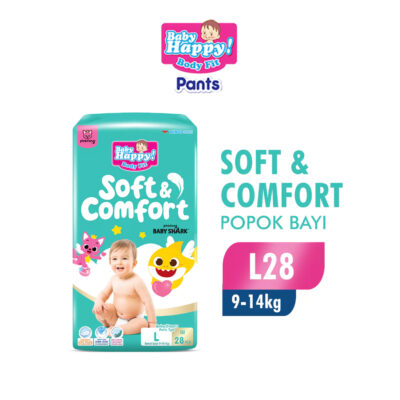 Baby Happy Pants - Popok Celana Pinkfong Baby Shark M 32 , L28 thumbnail 3