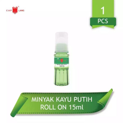 Cap Lang Minyak Kayu Putih Roll On 15 ml - 100% bahan alami kayu putih ( 1 PCS ) thumbnail 2