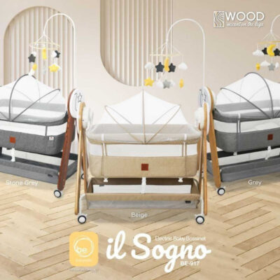 Babyelle il Sogno Electric Bassinet Baby Box - Ranjang Tidur Bayi BE917