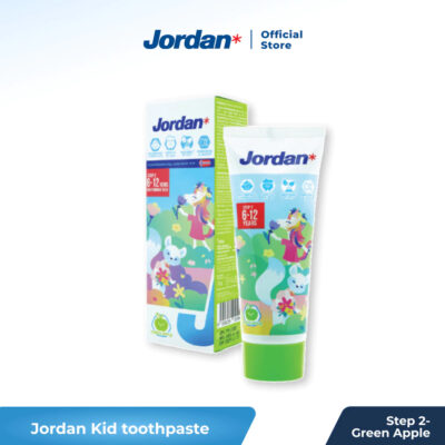 Jordan Oral Care Kids Toothpaste Step 1 / Step 2 - Pasta Gigi Anak thumbnail 4