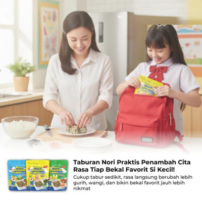 Pororo Seaweed Twin Roll / Seaweed Flakes / Seaweed Tempura - Snack Rumput Laut Halal thumbnail 4