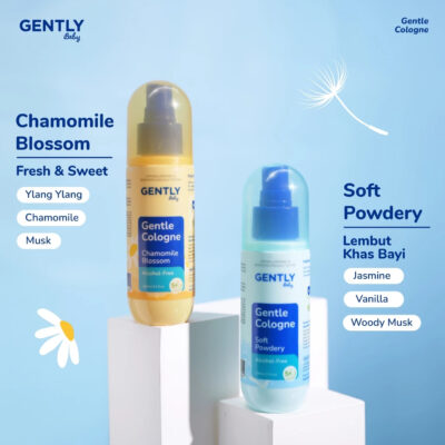 GENTLY Baby Gentle Cologne 100ml - Parfum Bayi Non Alkohol - Newborn & Sensitive-skin Friendly thumbnail 3