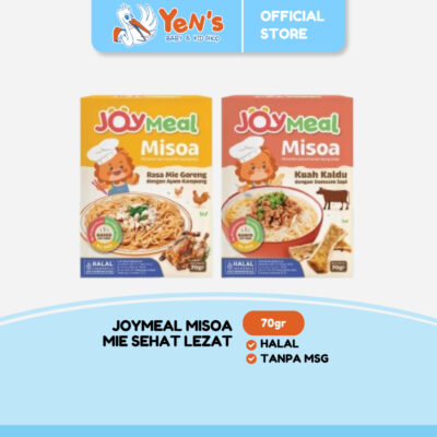 JoyMeal Misoa 70gr - Mie Sehat Lezat Bernutrisi Kuah Kaldu Sumsum Sapi / Mie Goreng Ayam Kampung