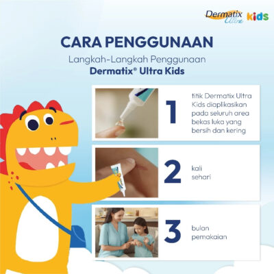 Dermatix Ultra Kids 9gr - Memudarkan dan  Merawat Bekas Luka Anak thumbnail 6