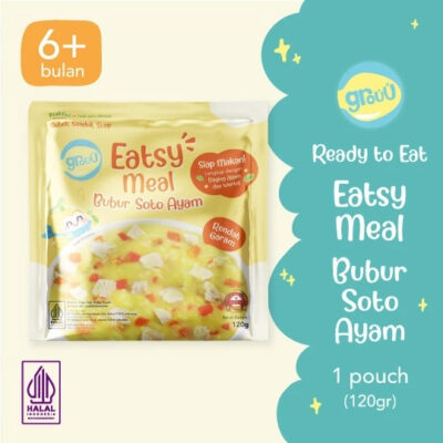Grouu - Eatsy Meals - Bubur bayi instan atau siap saji, MPASI 6 bulan+ HALAL thumbnail 4