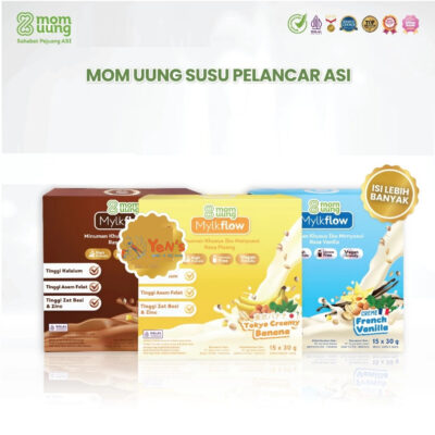 Mom Uung Susu Mylkflow 15 Sachet - Susu Pelancar ASI Halal BPOM thumbnail 2