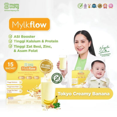 Mom Uung Susu Mylkflow 15 Sachet - Susu Pelancar ASI Halal BPOM thumbnail 5