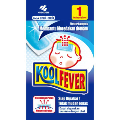 Kobayashi KoolFever | Plester Kompres Demam untuk Anak-anak & Bayi - 1 Lembar thumbnail 2