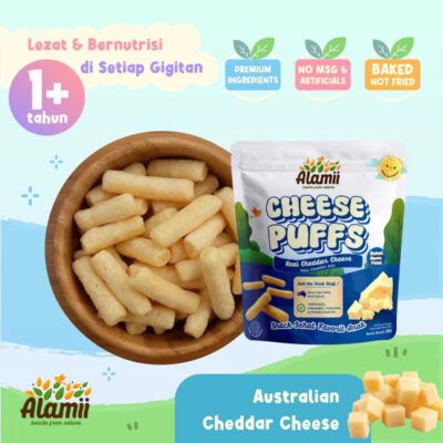 Alamii Puffs - Snack Sehat Bayi & Anak- Gluten Free - Halal Certified thumbnail 3