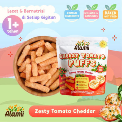 Alamii Puffs - Snack Sehat Bayi & Anak- Gluten Free - Halal Certified thumbnail 4