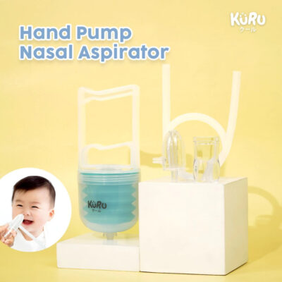 Kuru Baby Nasal Aspirator Hand Pump | Alat Penyedot Ingus Bayi Manual BPA Free